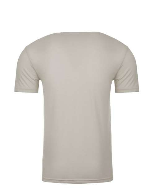 Men's Sueded V-Neck T-Shirt - Sand Back