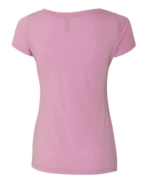 Women’s Triblend Scoop Neck T-Shirt - Vintage Lilac Back