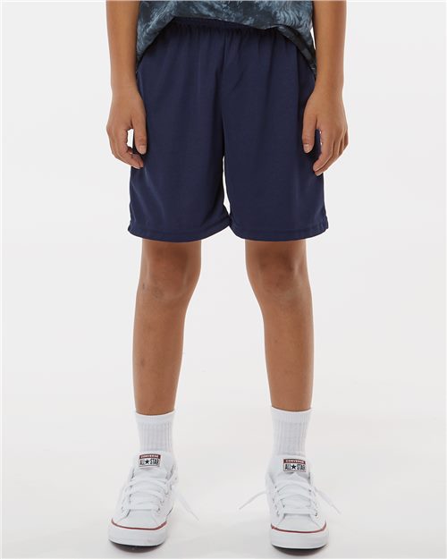 Youth Octane Shorts - Purple Front