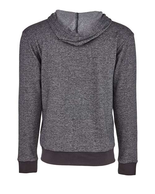 Unisex Pacifica Full-Zip Hoodie Sweatshirt - Black Back