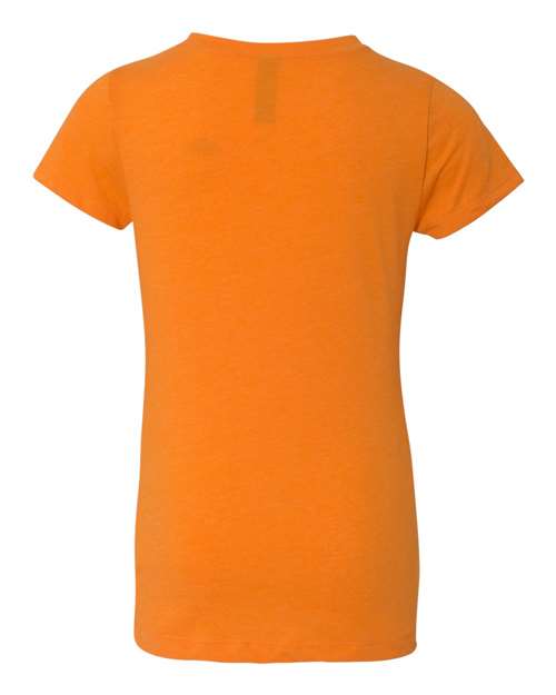 Girls’ CVC Princess T-Shirt - Orange Back