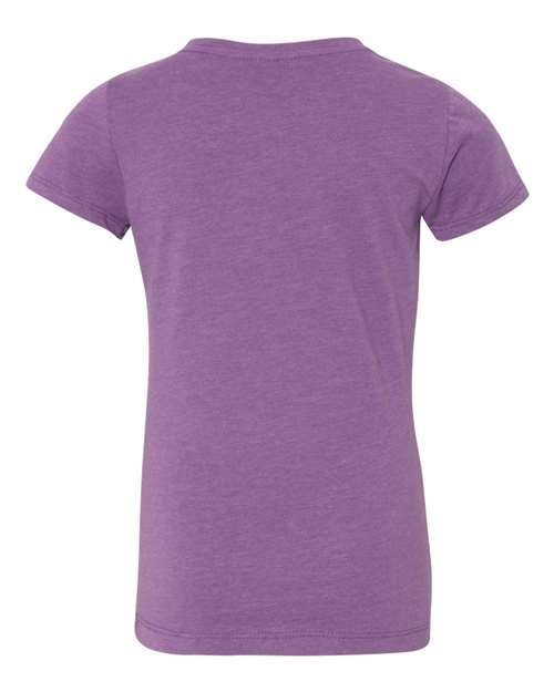 Girls’ CVC Princess T-Shirt - Purple Berry Back
