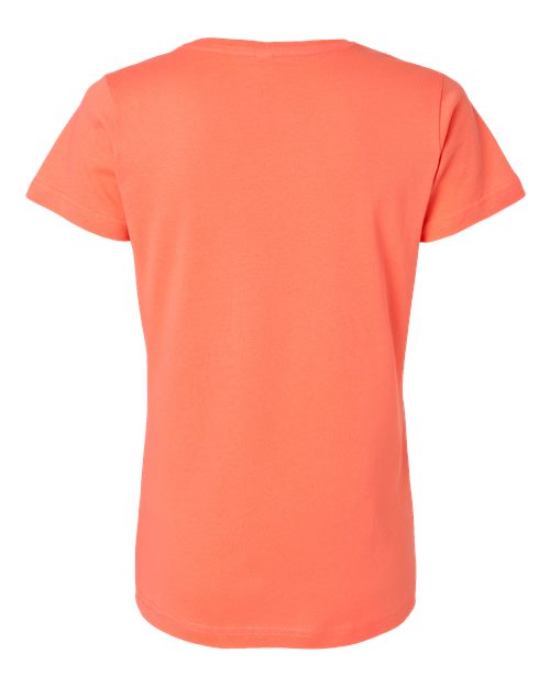 Women's Fine Jersey Tee - Papaya Back
