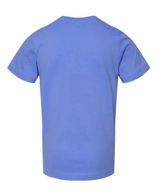 Youth Fine Jersey Tee - Carolina Blue Back