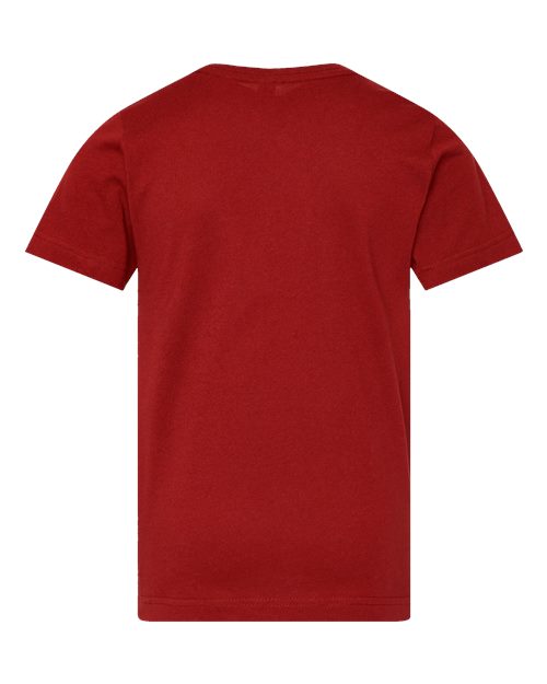 Youth Fine Jersey Tee - Garnet Back