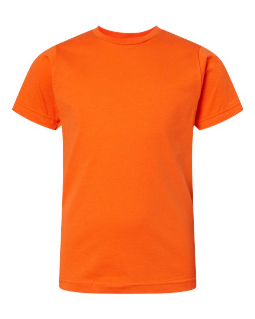 Youth Fine Jersey Tee - Orange Front