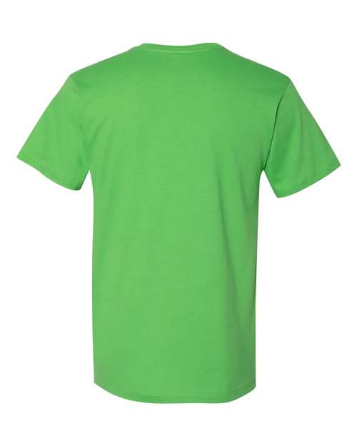 Unisex Fine Jersey Tee - Apple Back