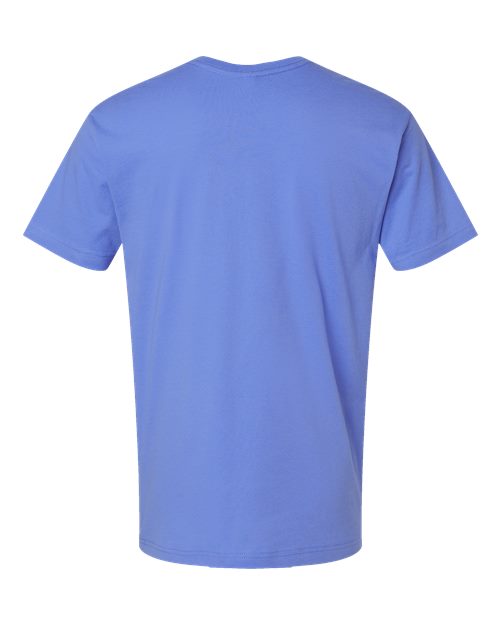 Unisex Fine Jersey Tee - Carolina Blue Back