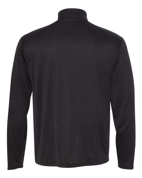 Men's B-Core Quarter-Zip Pullover - Black/ Graphite Back