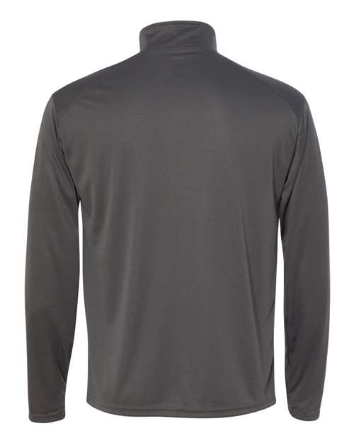 Men's B-Core Quarter-Zip Pullover - Graphite/ Black Back