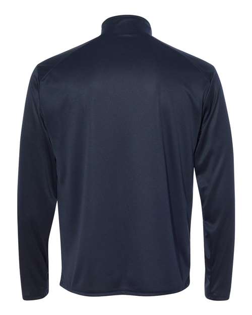 Men's B-Core Quarter-Zip Pullover - Navy/ Graphite Back