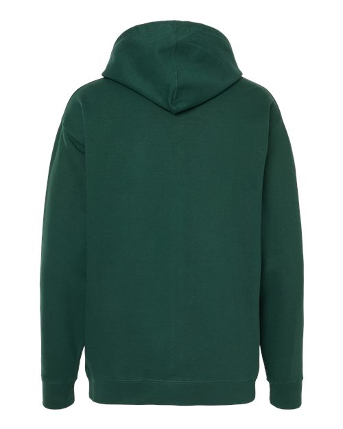 Unisex Midweight Hooded Sweatshirt - Forest Green Back