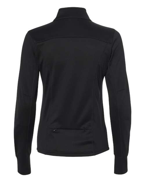 Women's Poly-Tech Full-Zip Track Jacket - Black Back