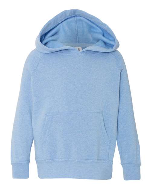 Toddler Special Blend Hooded Raglan Sweatshirt - Pacific Front