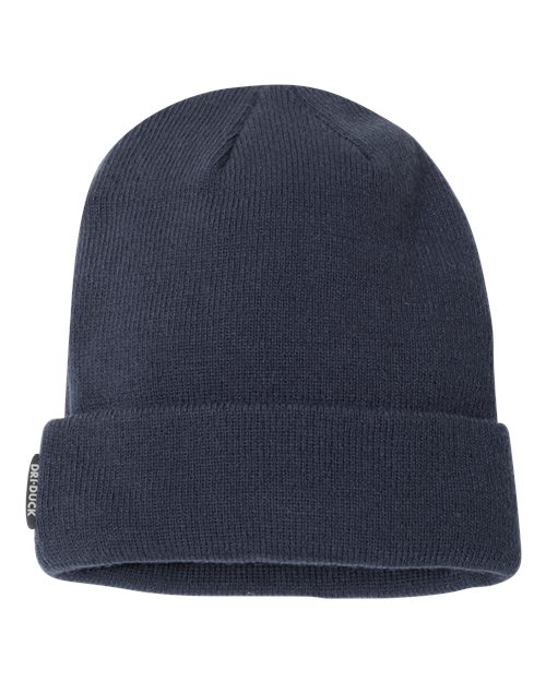 Basecamp Performance Cuffed Beanie - Deep Blue Back