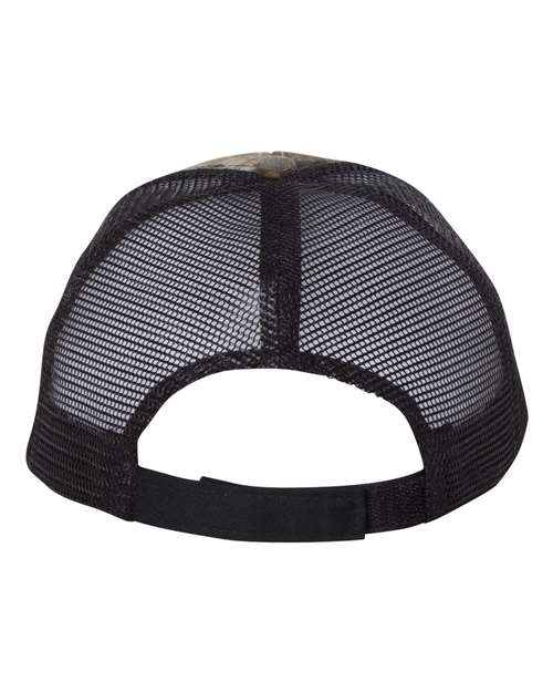 Licensed Camo Mesh Back Cap - Realtree Hardwoods/ Black Back