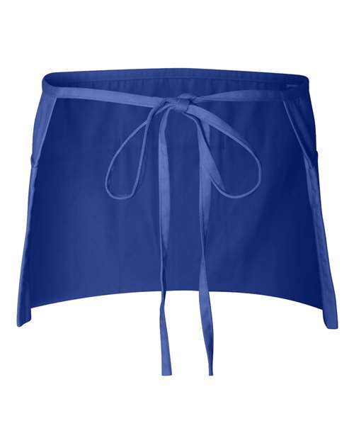 Waist Apron with Pockets - Royal Back