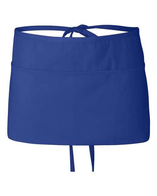 Waist Apron with Pockets - Royal Front