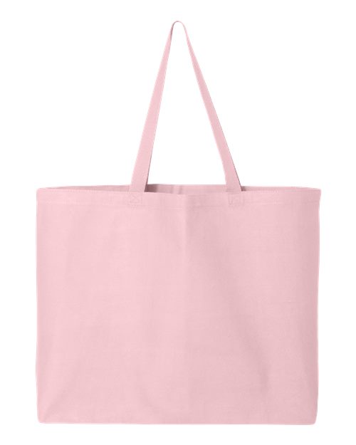 25L Jumbo Tote - Light Pink Front