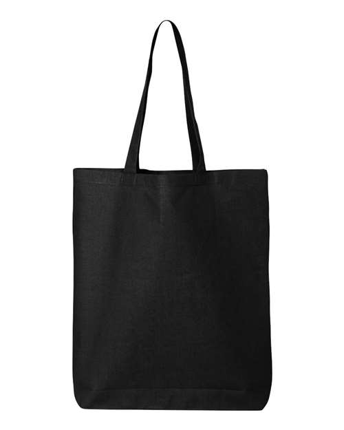 12L Economical Tote - Black Front