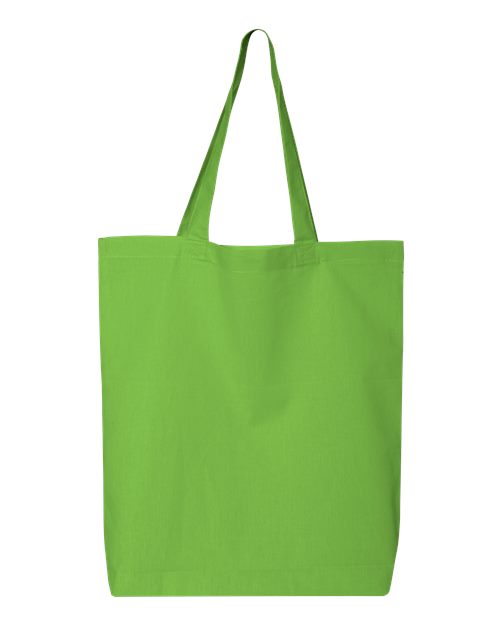 12L Economical Tote - Lime Back