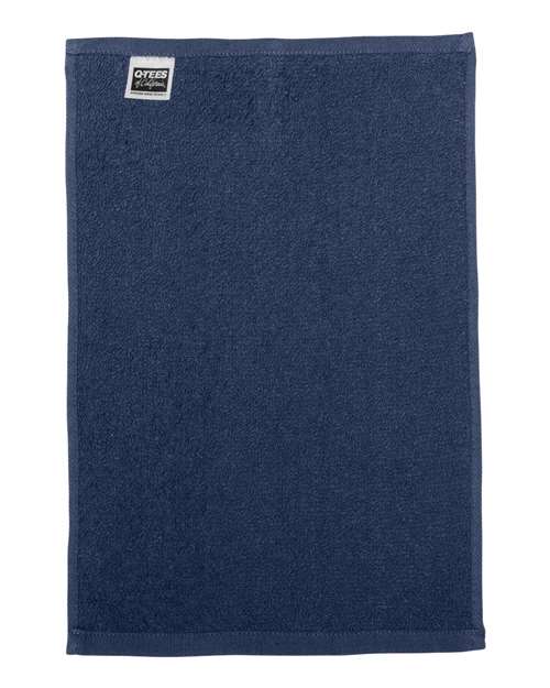 Budget Rally Towel - Navy Back