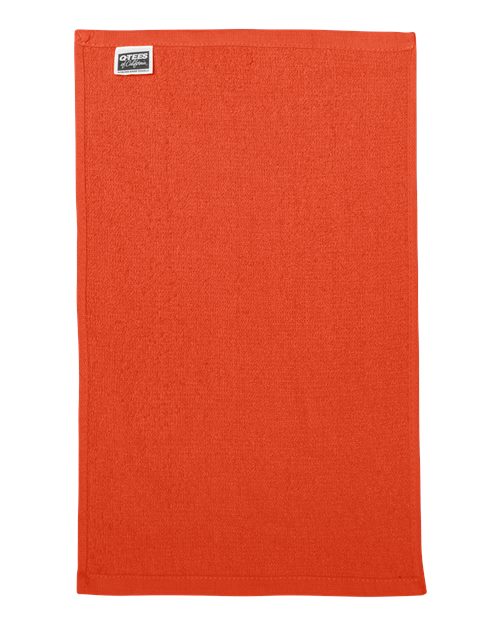 Budget Rally Towel - Orange Back
