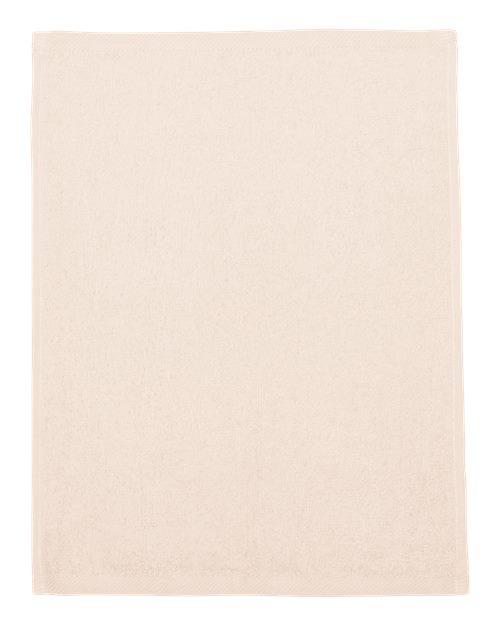 Hemmed Fingertip Towel - Natural Front