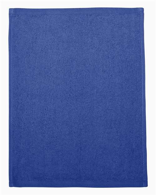 Hemmed Fingertip Towel - Royal Front