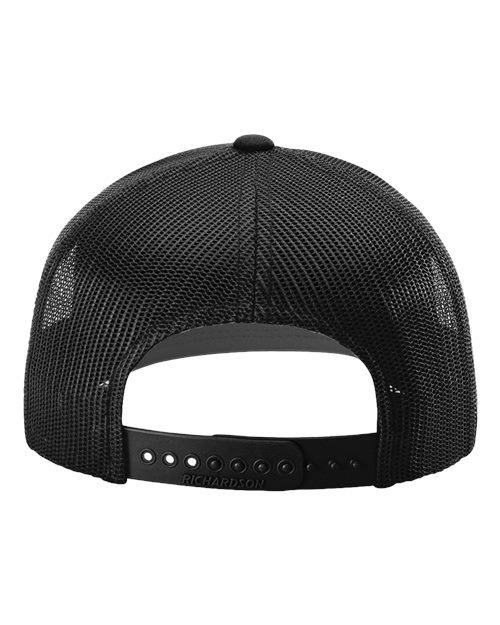 Snapback Trucker Cap - Black Back