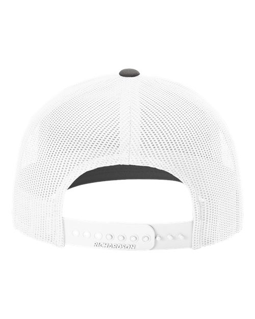 Snapback Trucker Cap - Charcoal/ White Back