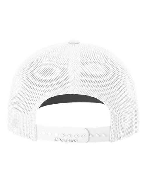 Snapback Trucker Cap - White Back