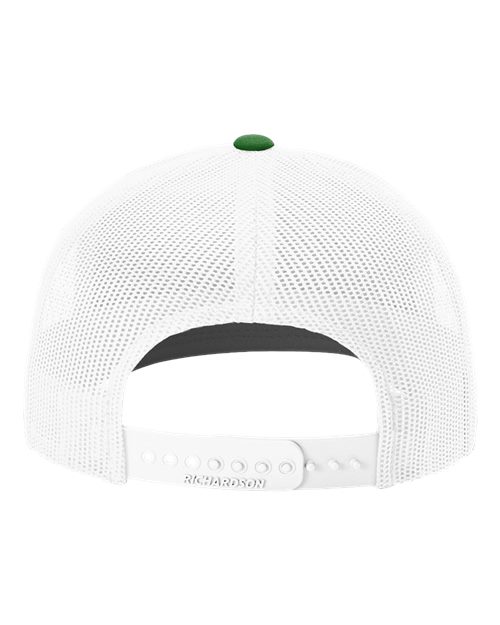 Snapback Trucker Cap - Kelly/ White Back