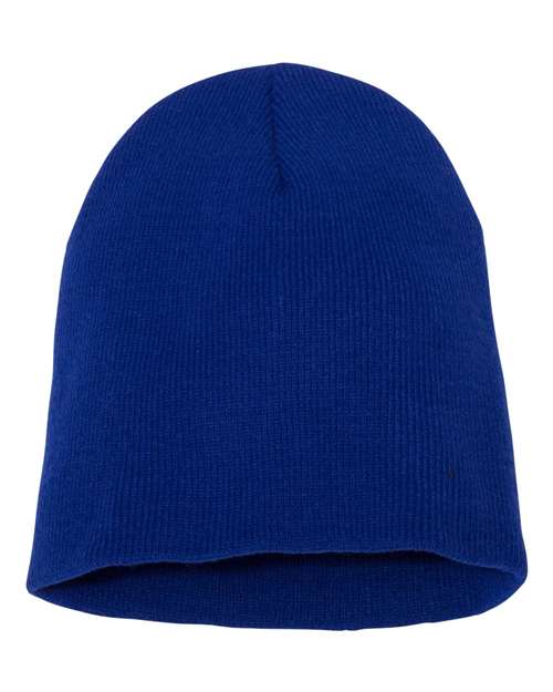 8 1/2" Beanie - Royal Back