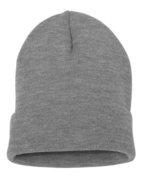 Cuffed Beanie - Heather Front