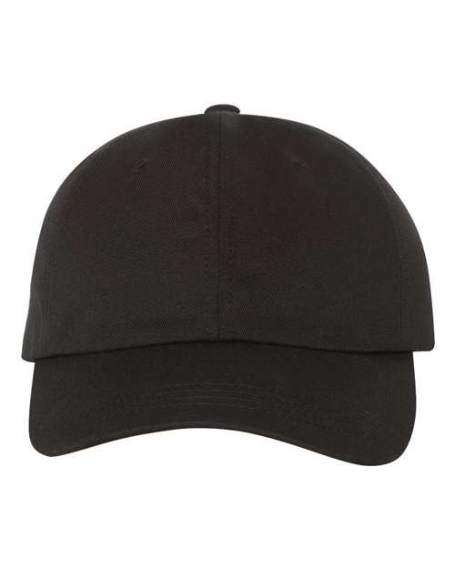 Classic Dad Hat - Black Front