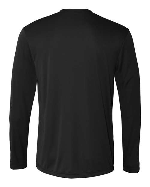 Unisex Cool DRI® Long Sleeve Performance T-Shirt - Black Back