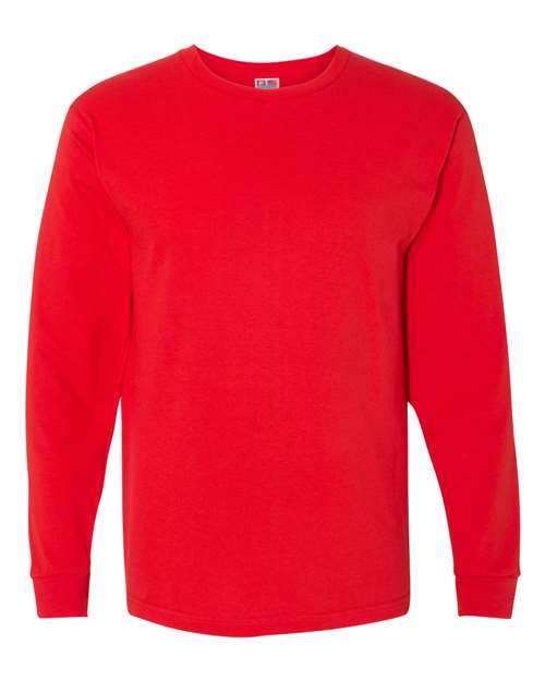 Unisex USA-Made Long Sleeve T-Shirt - Red Front