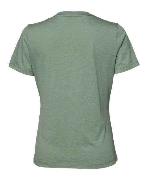 Women’s Relaxed Jersey Tee - Sage Back