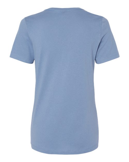 Women’s Relaxed Jersey Tee - Lavender Blue Back