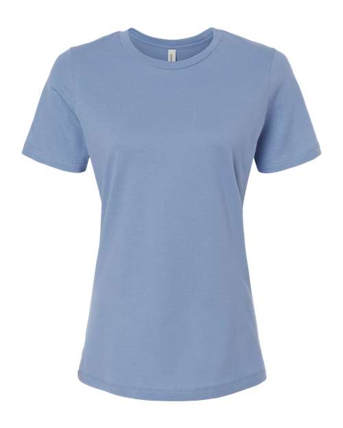 Women’s Relaxed Jersey Tee - Lavender Blue Front