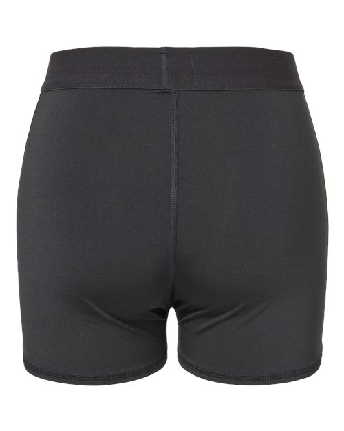 Women’s 3" Pro-Compression Shorts - Black Back
