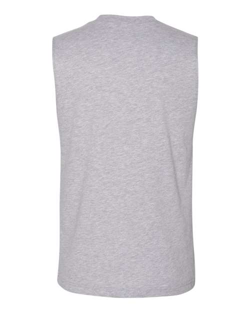 Jersey Muscle Tank - Athletic Heather Back