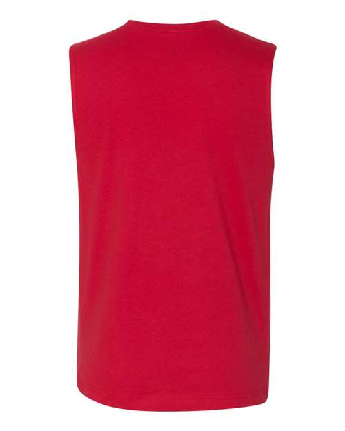 Jersey Muscle Tank - Red Back