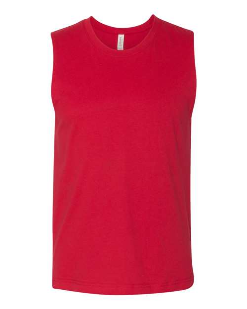 Jersey Muscle Tank - Red Front