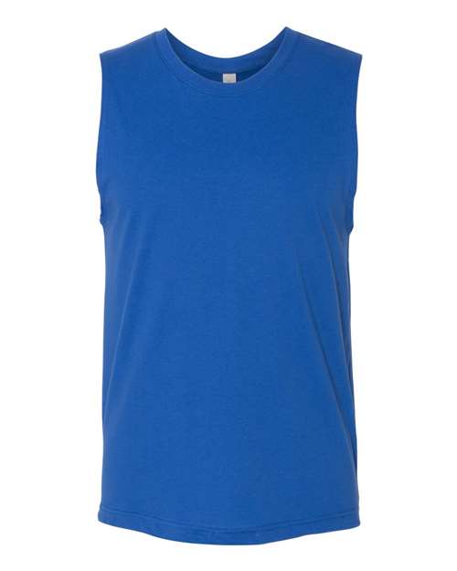 Jersey Muscle Tank - True Royal Front