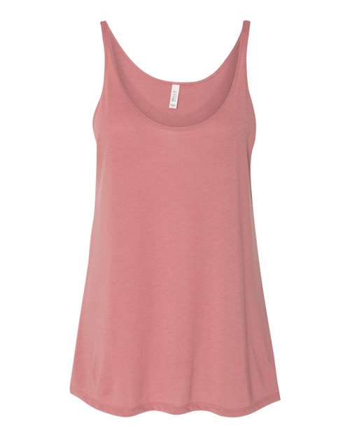Women's Slouchy Tank - Mauve Front