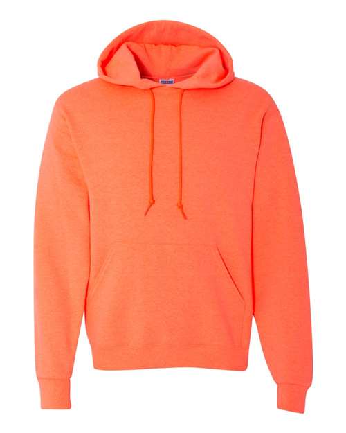 Unisex NuBlend® Hooded Sweatshirt - Retro Heather Coral Front