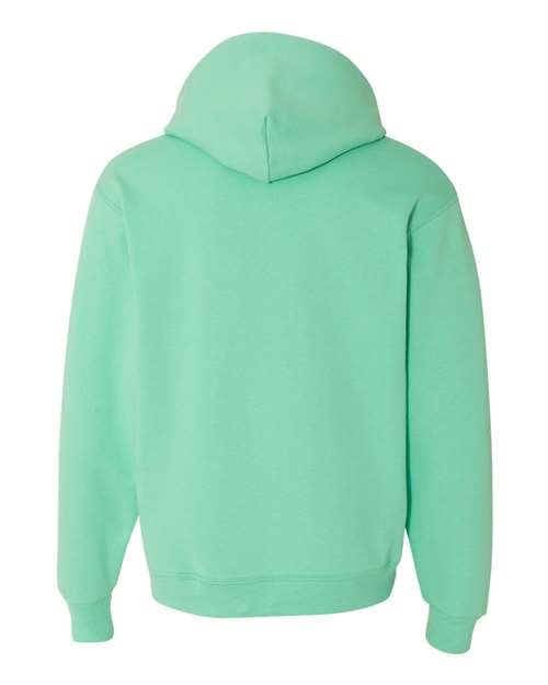 Unisex NuBlend® Hooded Sweatshirt - Cool Mint Back