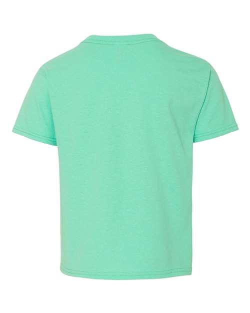 Youth Dri-Power® 50/50 T-Shirt - Cool Mint Back
